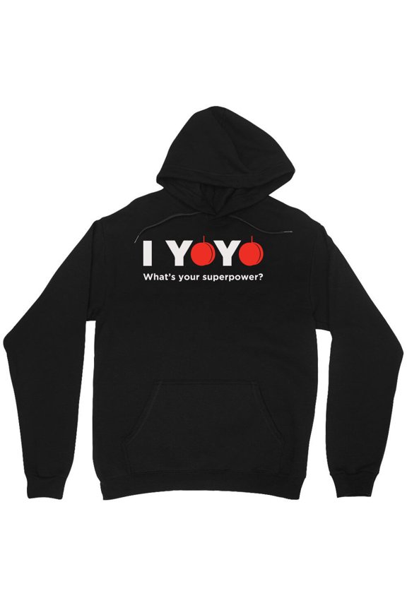 Funny Yoyo Graphic Humorous Toy Hobby String Trick Novelty Childhood M1348 Unisex Hoodie, Up to Size 5XL