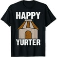 thumbnail image 1 of Funny Yurt camping Funny Creative Graphic T-Shirt, 1 of 3