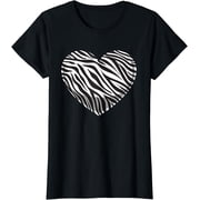 Funny Zebra Print For Girls Women Men Stripes Animal Lovers T-Shirt