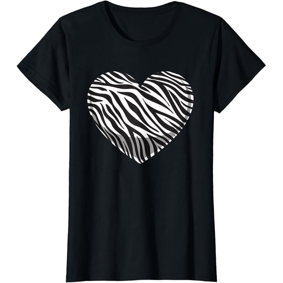 Funny Zebra Print For Girls Women Men Stripes Animal Lovers T-Shirt