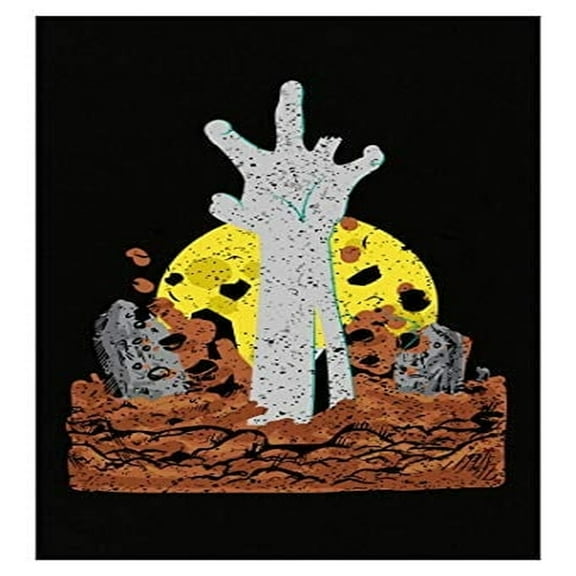 Funny Zombie Poster - 13x19 - Wall Decor Gift