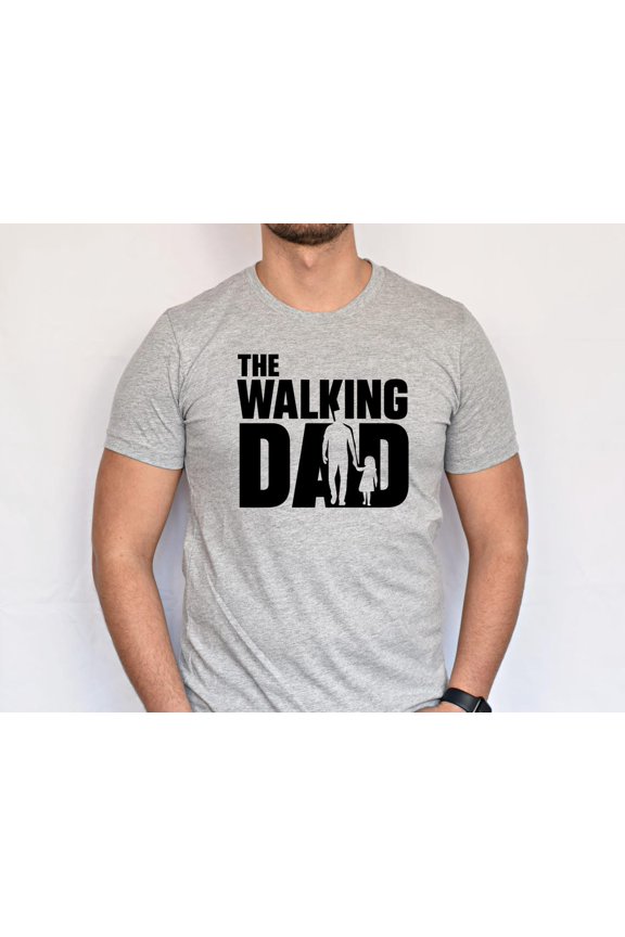 Funny Zombie Survival Dad T-Shirt Men's Graphic Tee Father and Daughter Matching Gift