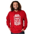 thumbnail image 1 of Funny Zombies Like Me For My Brains Hoodie Hooded Sweatshirt Men Brisco Brands X, 1 of 6