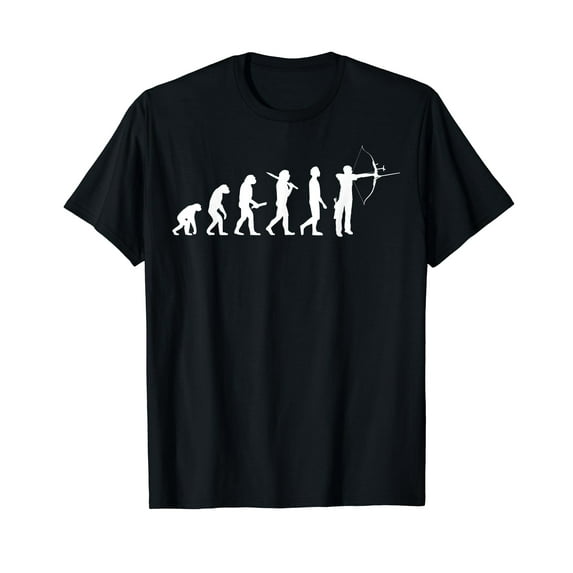 Funny archery evolution t-shirt gift for archers