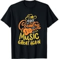 thumbnail image 1 of Funny country music shirts, country and western shirts T-Shirt Black 3X-Large, 1 of 4