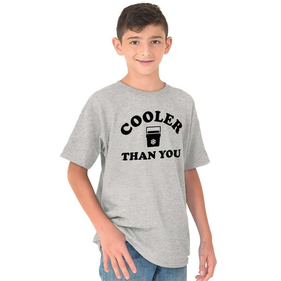 Funny er Than You Pun Sarcastic Joke Crewneck T Shirts Boy Girl Teen Brisco Brands M