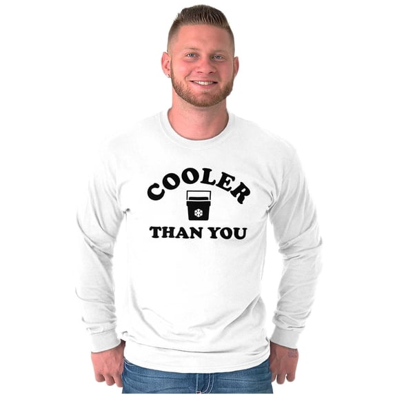 Funny er Than You Pun Sarcastic Joke Long Sleeve TShirt Men Women Brisco Brands M