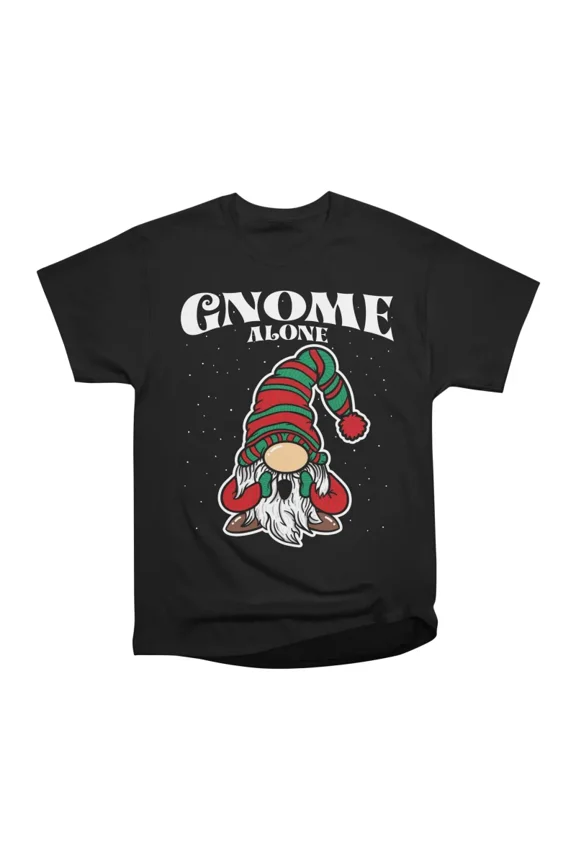 Funny gnome alone T-Shirt Tee Gift For Him Merch For Her Apparel For Friend