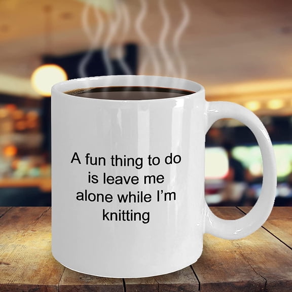Funny knitting mug, Crochet Coffee Cup, Knitter, Crocheter,