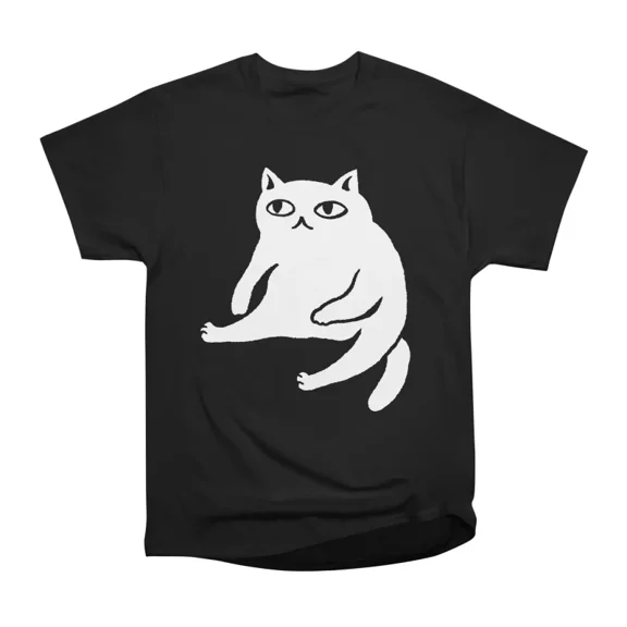 Funny looking cat T-Shirt Tee Gift For Him Merch For Her Apparel For Friend