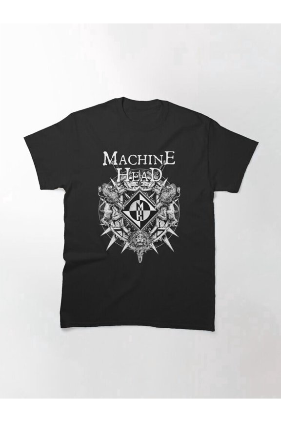 Funny machine head Logo T-Shirt size M-4XL