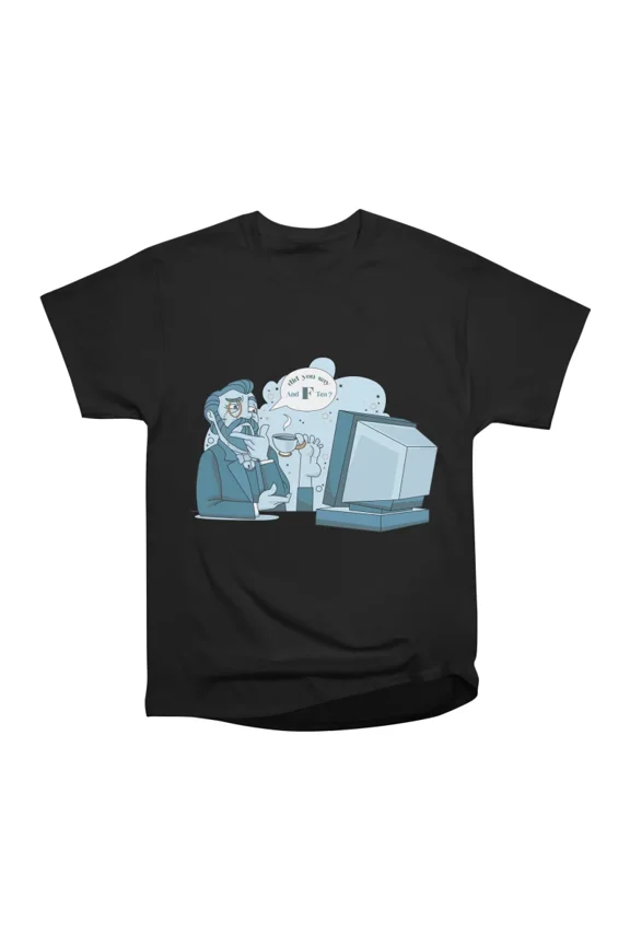 Funny meme of Did you say NFT Witty quote for tea lover T-Shirt Tee Gift For Him Merch For