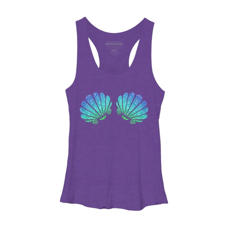 Mermaid Sea Shell Bra Costume Tank Top Mermaid Sea Shell Bra Costume Tank Top