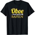thumbnail image 1 of Funny oboe player's tshirt gift idea marching band tee, 1 of 4