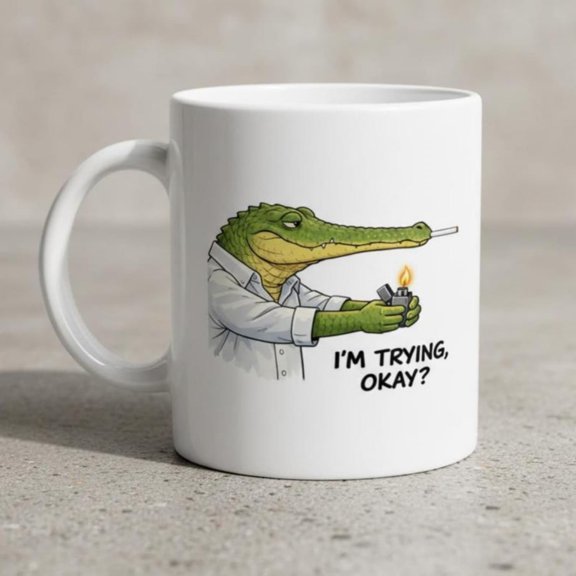 Funny odile Mug, Relatable Burnout Humor, Meme Gift.jpg