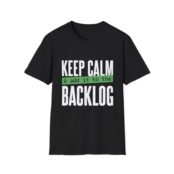 Funny programming backlog humor Men Women Graphic Art