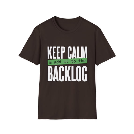 Funny programming backlog humor Men Women Graphic Art