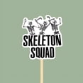thumbnail image 1 of Funny skeleton Squad Sticker, Waterproof Vinyl Sticker for Book Laptop Water Bottle Phone Case (3x3inches), 1 of 4