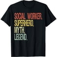 thumbnail image 1 of Funny social worker T-Shirt, 1 of 3