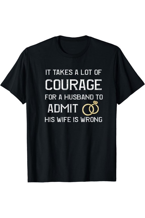 Funny tee for men, Sarcastic Meme, Mens gift Marriage T-Shirt