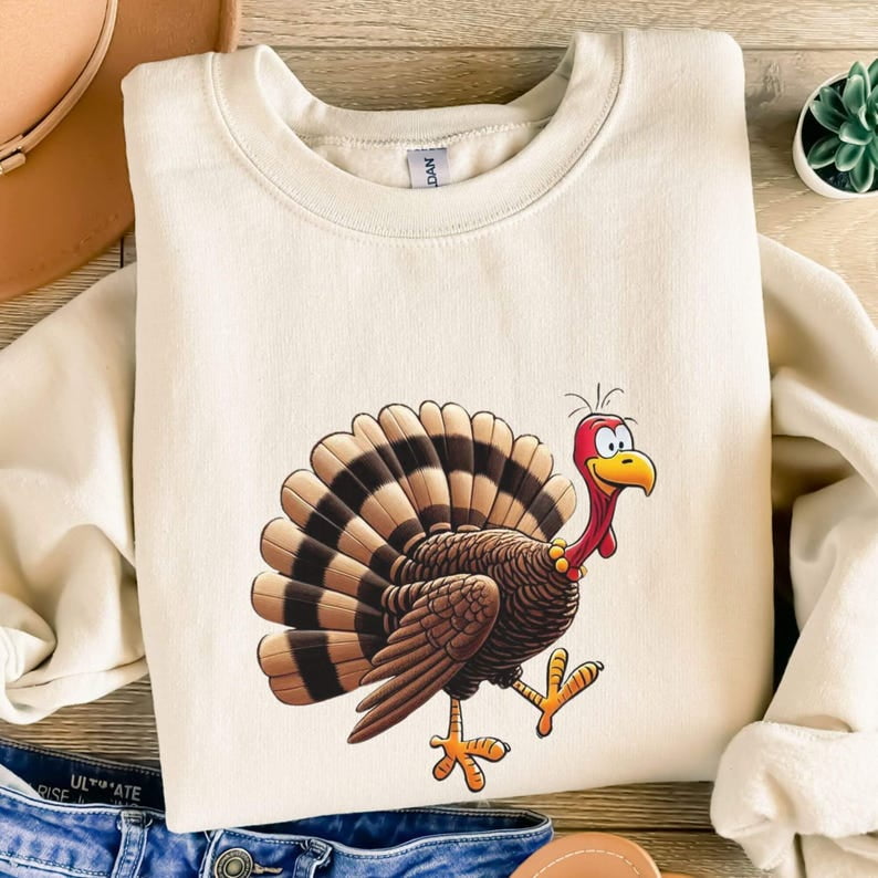 Funny turkey , Animal solidarity , unisex , Around the world on a motorcycle for animal