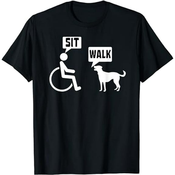 Funny wheelchair humor joke for a disability in a wheelchair T-Shirt