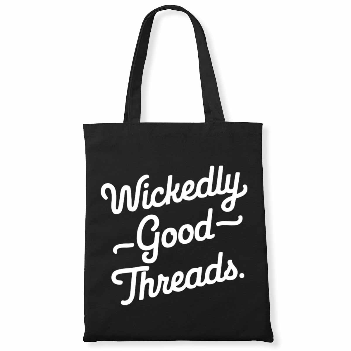 FunnyWickedly Good Threads Halloween Pregnancy Tote Canvas Bag For Mom Canvas Bag 1Pc