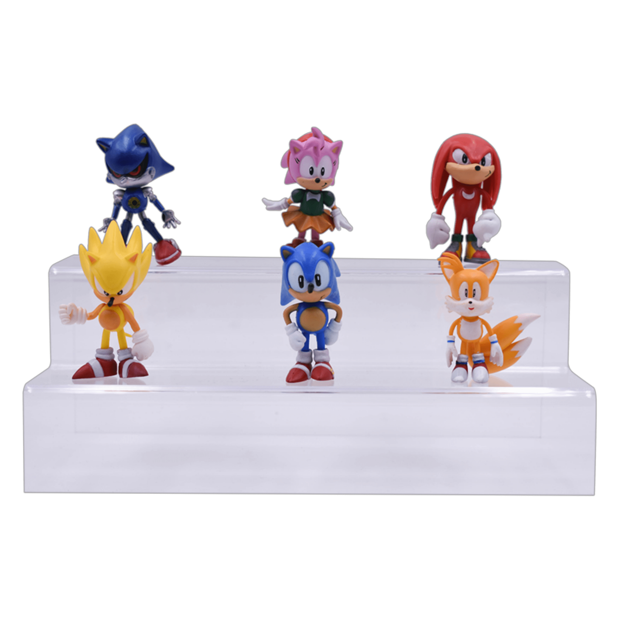 5 Bonecos Sonic Boom Tails,Amy,Sonic,Knuckles e Dr.Eggman Tomy SUIKA