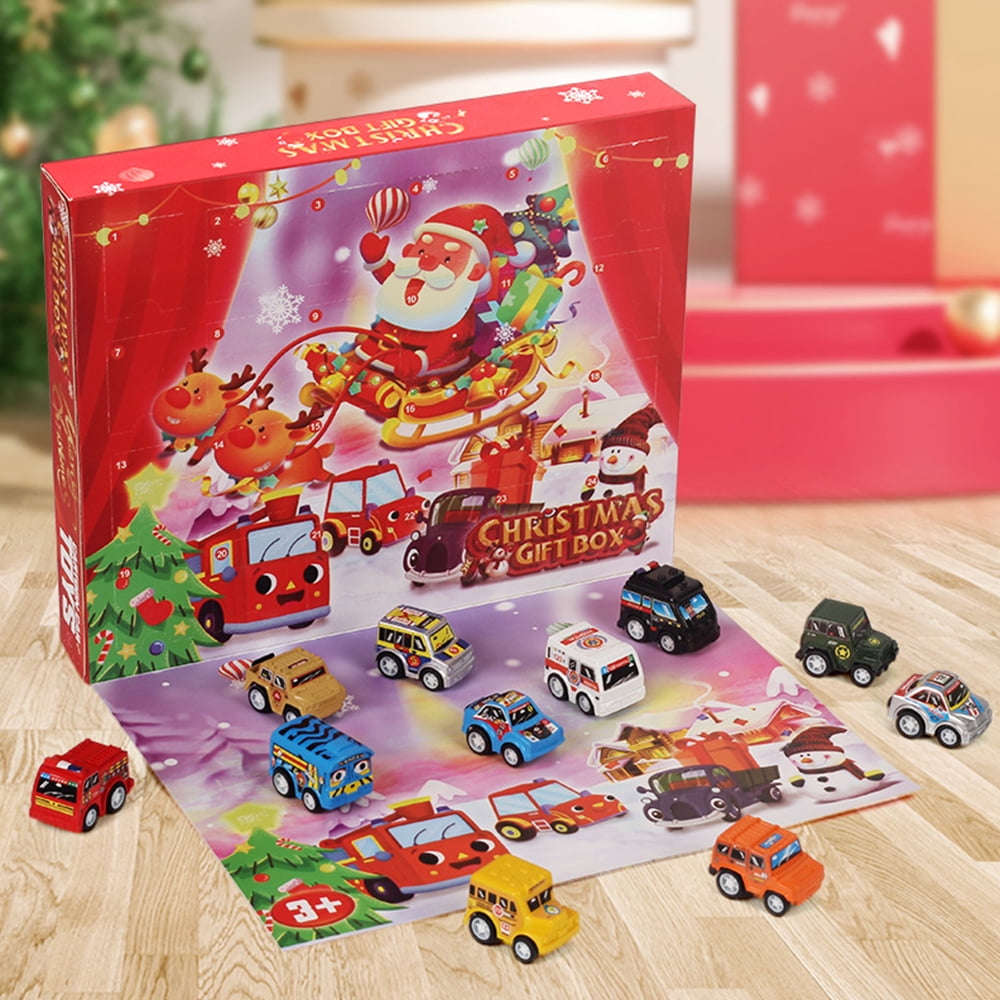 Funnytoys Car Advent Calendar 2023 Vehicles Toy Sets Holiday Gift