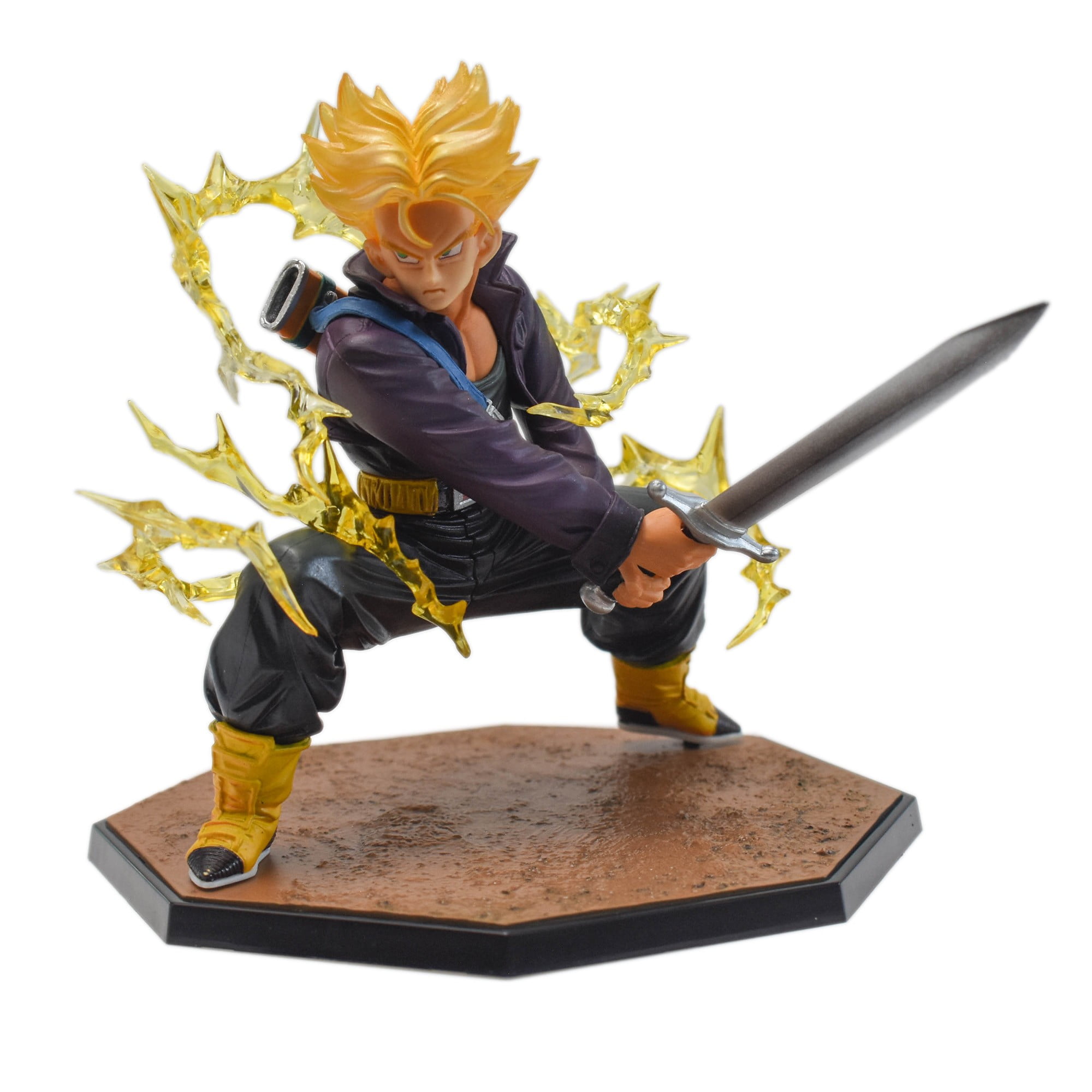 Funnytoys Dragon Z 6" Super Saiyan Trunks Action Figure Dragon PVC