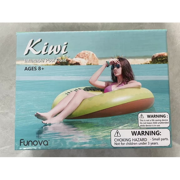Funova Kiwi Pool Party Float Inflatable Pool Floats Swimming Tube