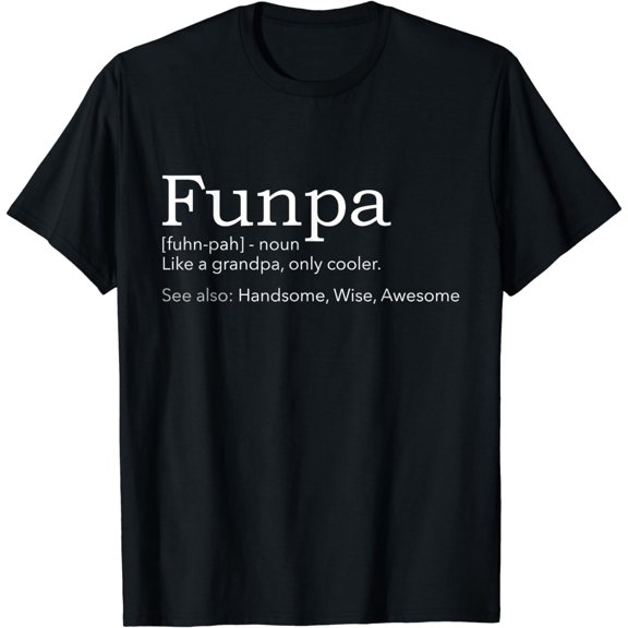 Funpa cool grandpa T-Shirt