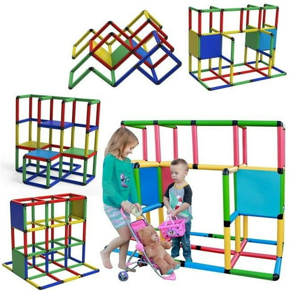Funphix Create & Play Life Size Structures Classic Set, Multi Color