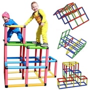 Funphix Create & Play Life Size Structures Climbing Gyms, Multi Color