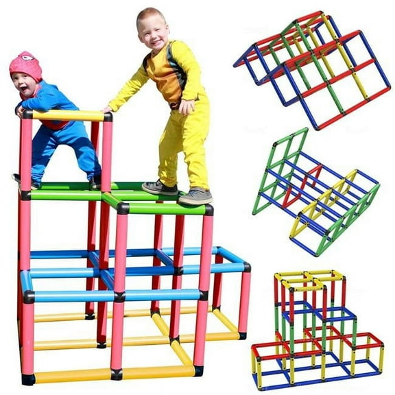 Funphix Create & Play Life Size Structures Climbing Gyms, Multi Color