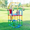 thumbnail image 1 of Funphix Toddler Climbing Toys Indoor & Outdoor Climbing Structures for Kids with Tubes, Panels, & Connectors - Playground Slide Sets for Backyard - Buildable Life Size Deluxe Jungle Gym, 296pcs, 1 of 8