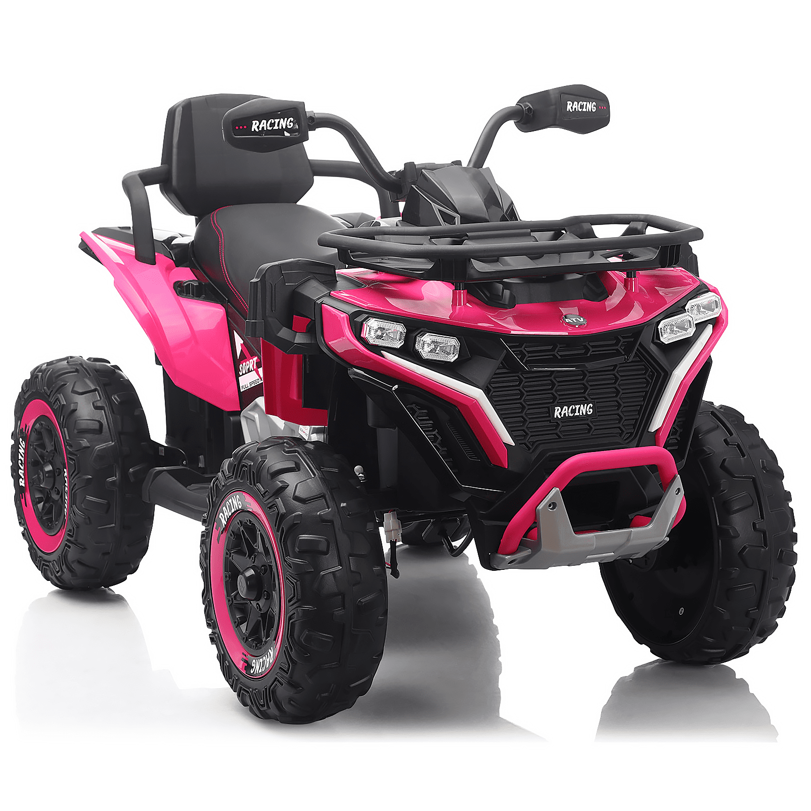 Funride 24 Volt Ride on Toys with Remote Control, Oversized ATV for ...