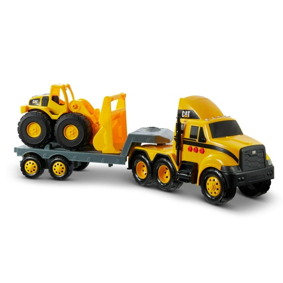 Funrise - CAT Heavy Movers Flatbed with 10" Wheeled Loader