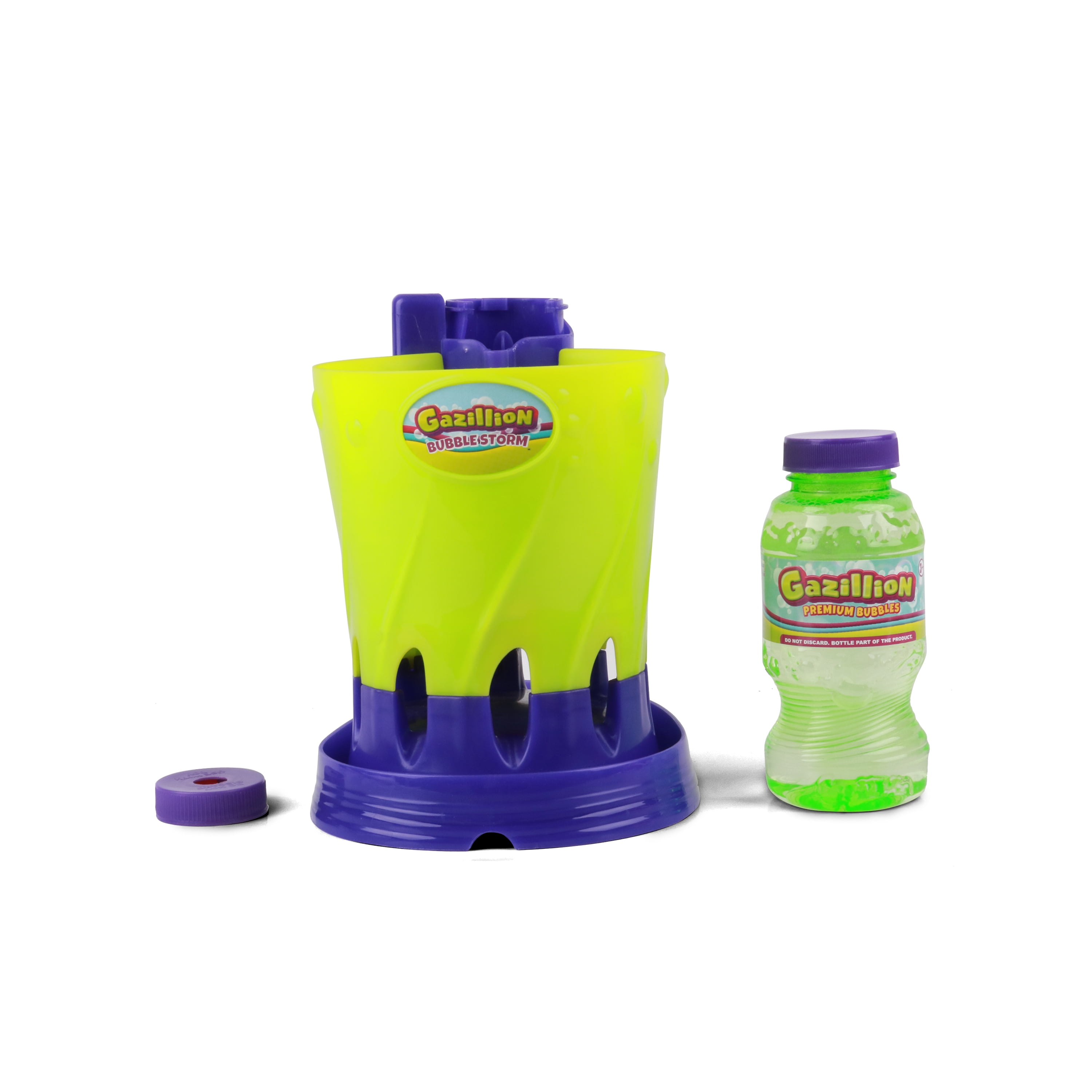 Compact Gazillion Bubble Storm Machine with Premium Solution