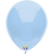 Funsational 12" Baby Blue Latex Balloons, 50ct