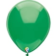 thumbnail image 1 of 50 Pioneer Crystal Green Balloons 12", 1 of 2