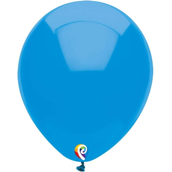 Funsational 12" Ocean Blue Latex Balloons, 50ct