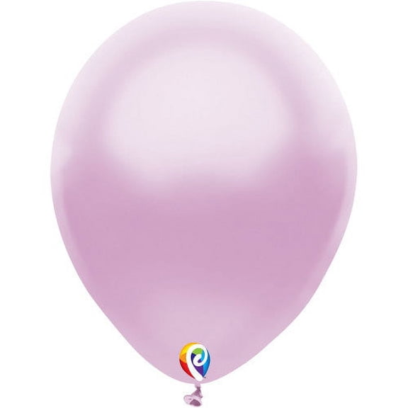 12 Inch Funsational Pearl Lilac Party Latex Balloons - Pack of 12