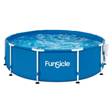 Funsicle 10' x 30" Outdoor Activity Round Frame Above Ground Swimming Pool