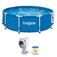 thumbnail image 1 of Funsicle 10' x 30" Outdoor Activity Round Frame Above Ground Swimming Pool Set, 1 of 8