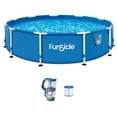 thumbnail image 1 of Funsicle 12' x 30" Outdoor Activity Round Frame Above Ground Swimming Pool Set, 1 of 11