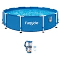 thumbnail image 1 of Funsicle 12' x 30" Outdoor Activity Round Frame Above Ground Swimming Pool Set, 1 of 6