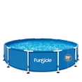 thumbnail image 1 of Funsicle 12' x 30" Outdoor Activity Round Frame Above Ground Swimming Pool Set, 1 of 9