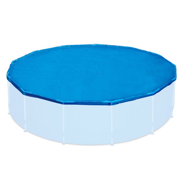 Funsicle 15 ft Round Above Ground Pool Cover, for Outdoor Use, Blue