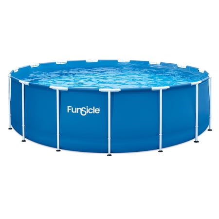 Funsicle 15' x 48" Outdoor Activity Round Frame Above Ground Swimming Pool Set